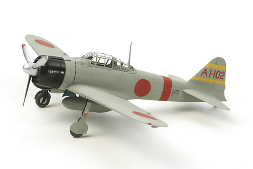 Tamiya 1:72 Mitsubishi A6M2B (Zeke) - Zero Fighter - 60780