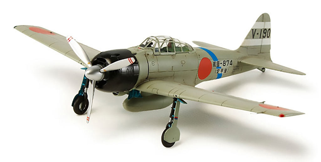 Tamiya 1:72 Mitsubishi A6M3 (Hamp) - Zero Fighter Model 32 - 60784