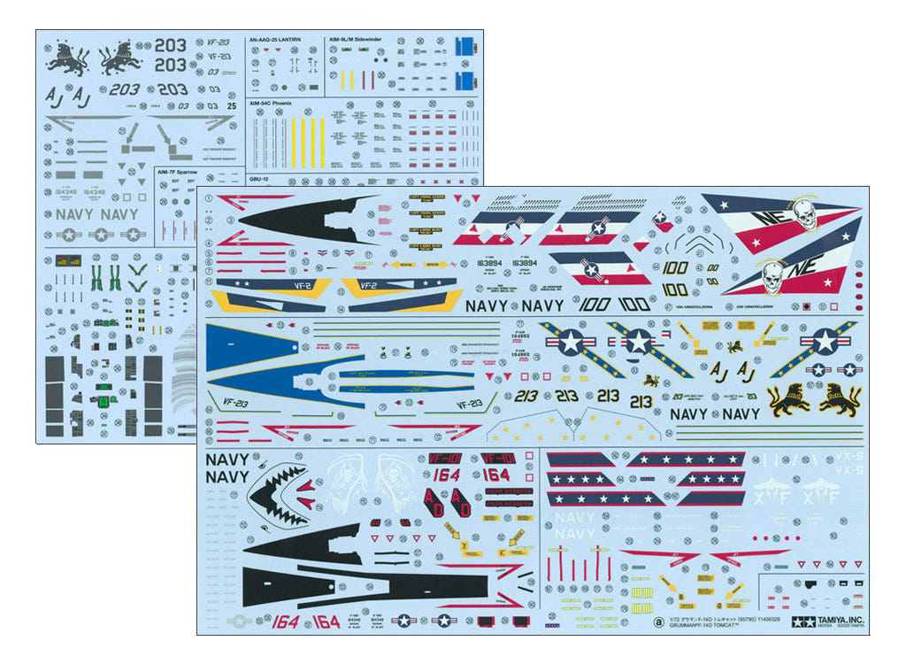 Tamiya 1:72 Grumman F-14D Tomcat - 60795