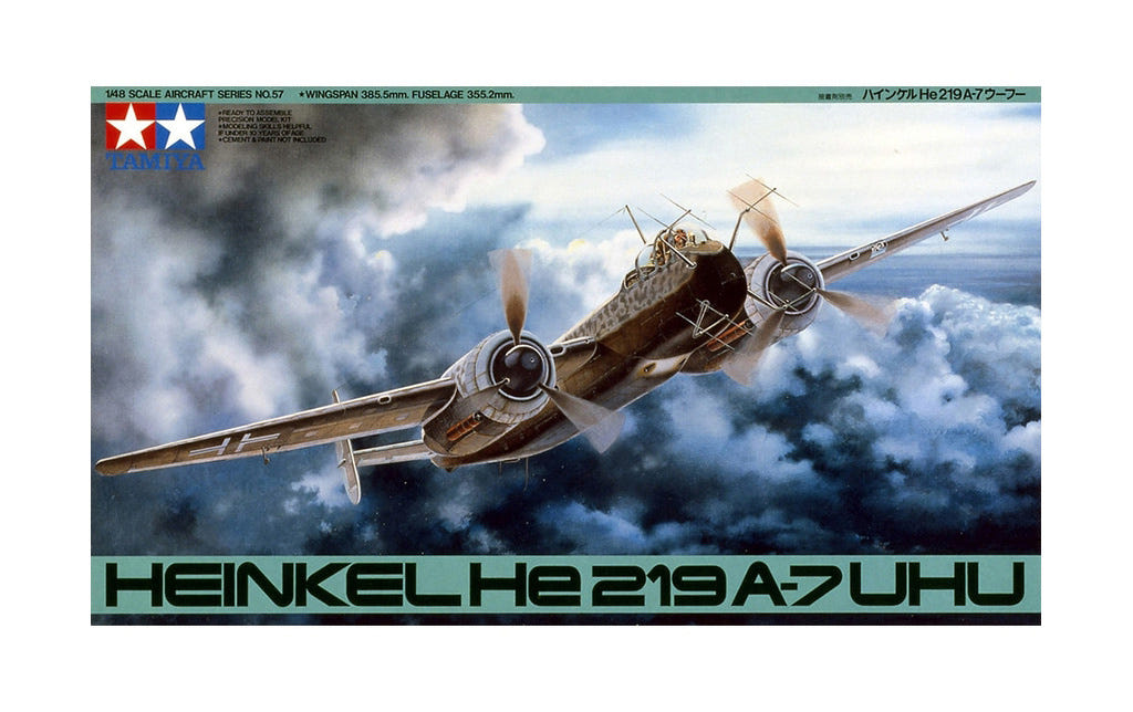 Tamiya 1:48 Heinkel HE219 Uhu - 61057