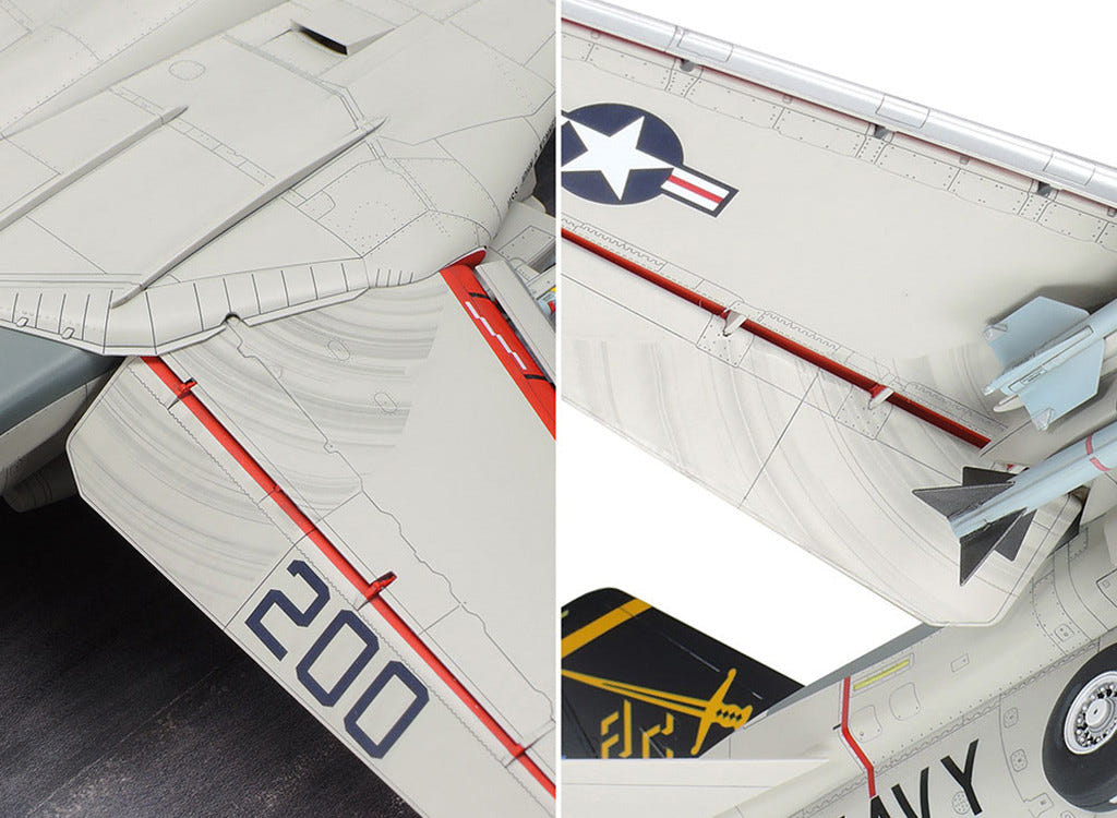 Tamiya 1:48 Grumman F-14A Tomcat (Late Model) Carrier Launch Set - 61122