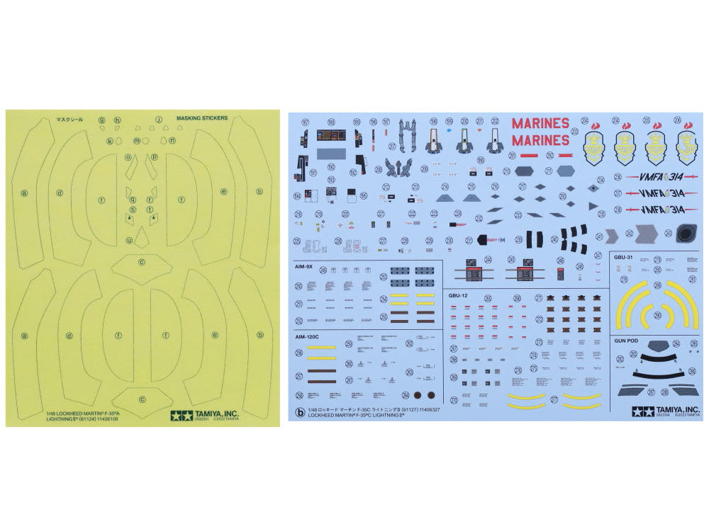 Tamiya 1/48 F-35C Lightning II - Loaded Dice