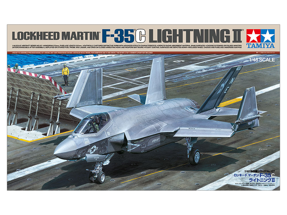 Tamiya 1/48 F-35C Lightning II - Loaded Dice