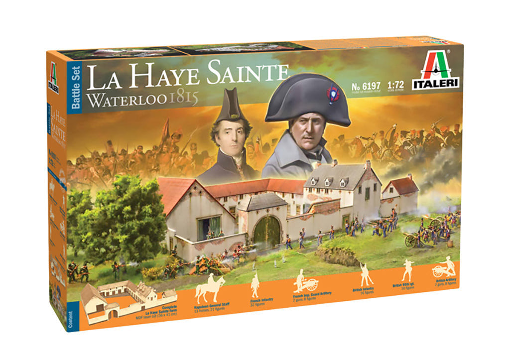 Italeri 1:72 Waterloo “La Haye Sainte” - 6197