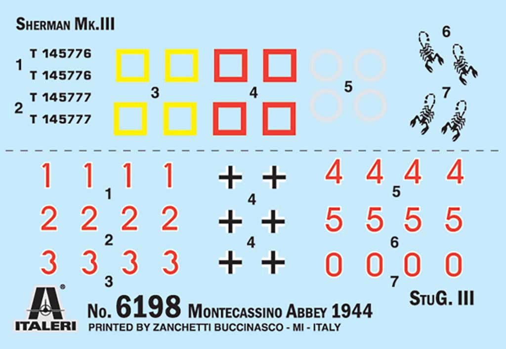 Italeri 1:72 Montecassino 1944 - Gustav Line Battle - 6198