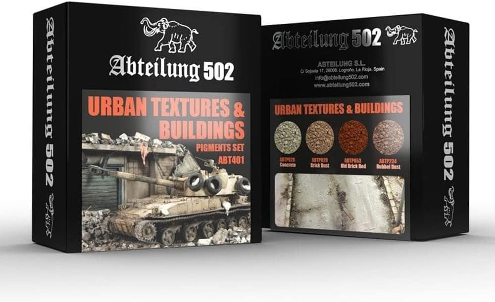 Urban Textures & Buildings Pigments Set - Loaded Dice Barry Vale of Glamorgan CF64 3HD