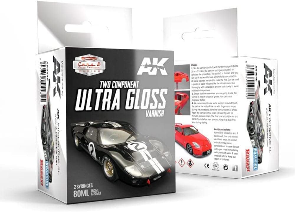 AK Interactive - Two Component Ultra Gloss Varnish AK9040 - Loaded Dice