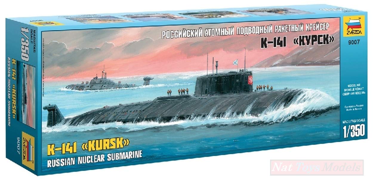 Zvesda Nuclear Submarine APL "Kursk" 1:350 - Loaded Dice Barry Vale of Glamorgan CF64 3HD
