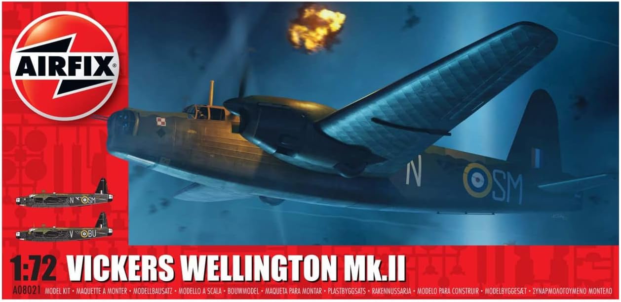 Vickers Wellington Mk II (1:72) - Loaded Dice Barry Vale of Glamorgan CF64 3HD