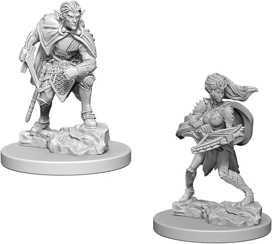 Drow: D&D Nolzur's Marvelous Unpainted Miniatures (W5) 100D&D - Loaded Dice