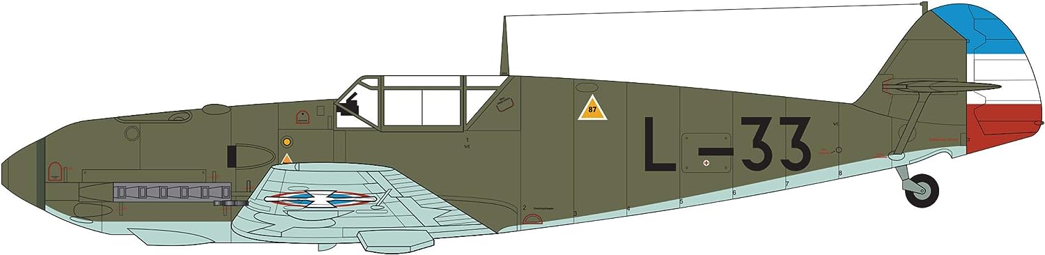 Messerschmitt Me109E-4/E-1 (1:48) - Loaded Dice Barry Vale of Glamorgan CF64 3HD