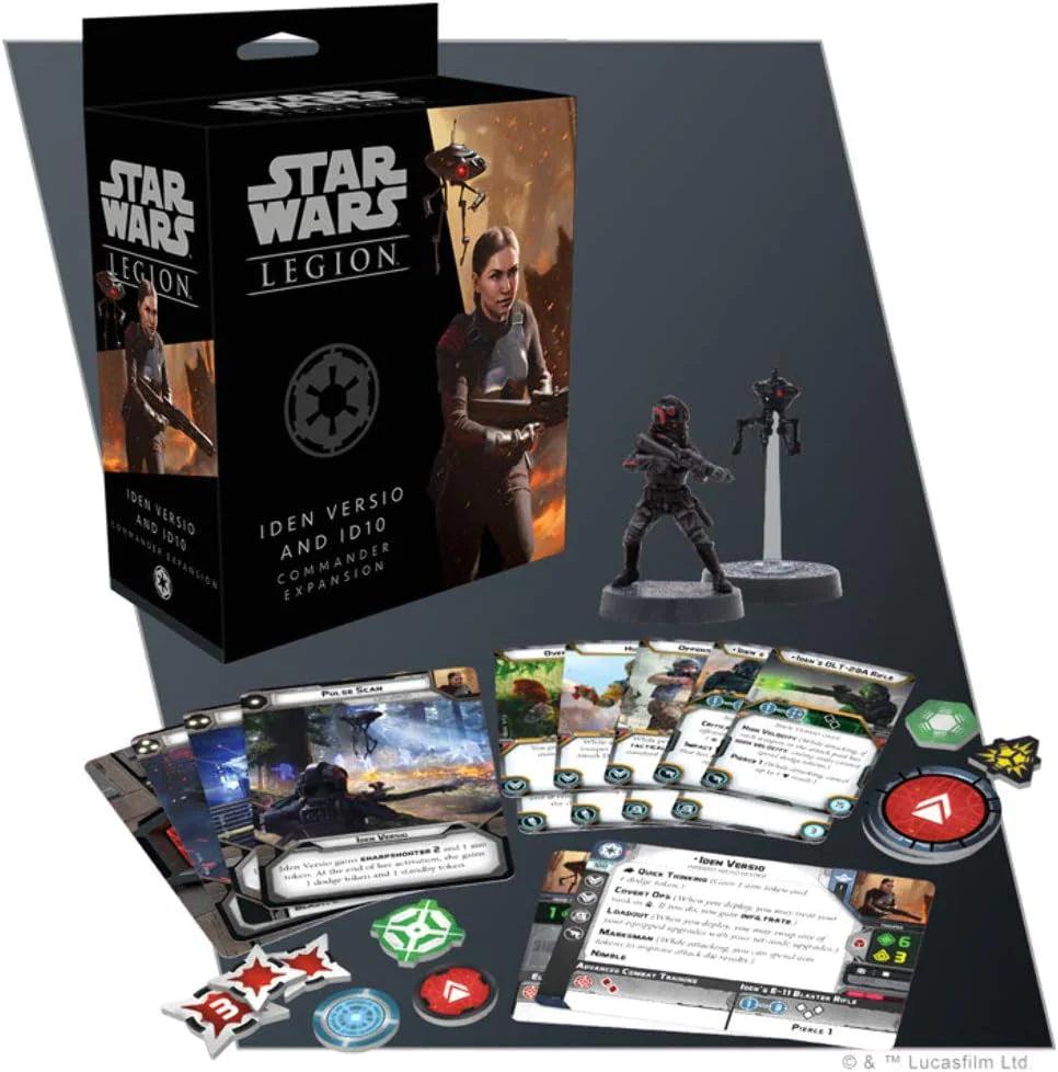 Star Wars Legion: Iden Versio and ID10 Commander Expansion - Loaded Dice