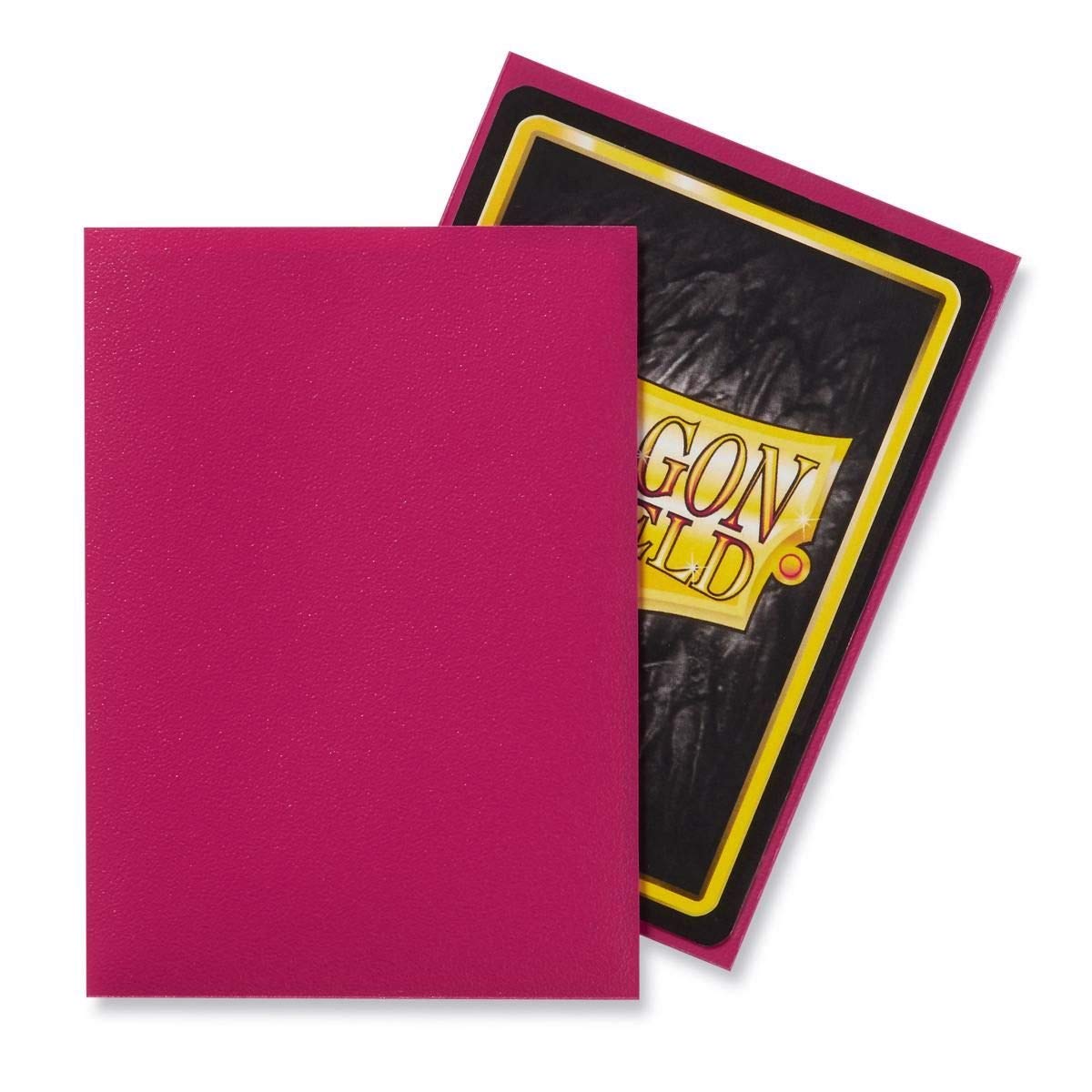 Dragon Shield - Matte Standard Size Sleeves 100pk - Magenta - Loaded Dice