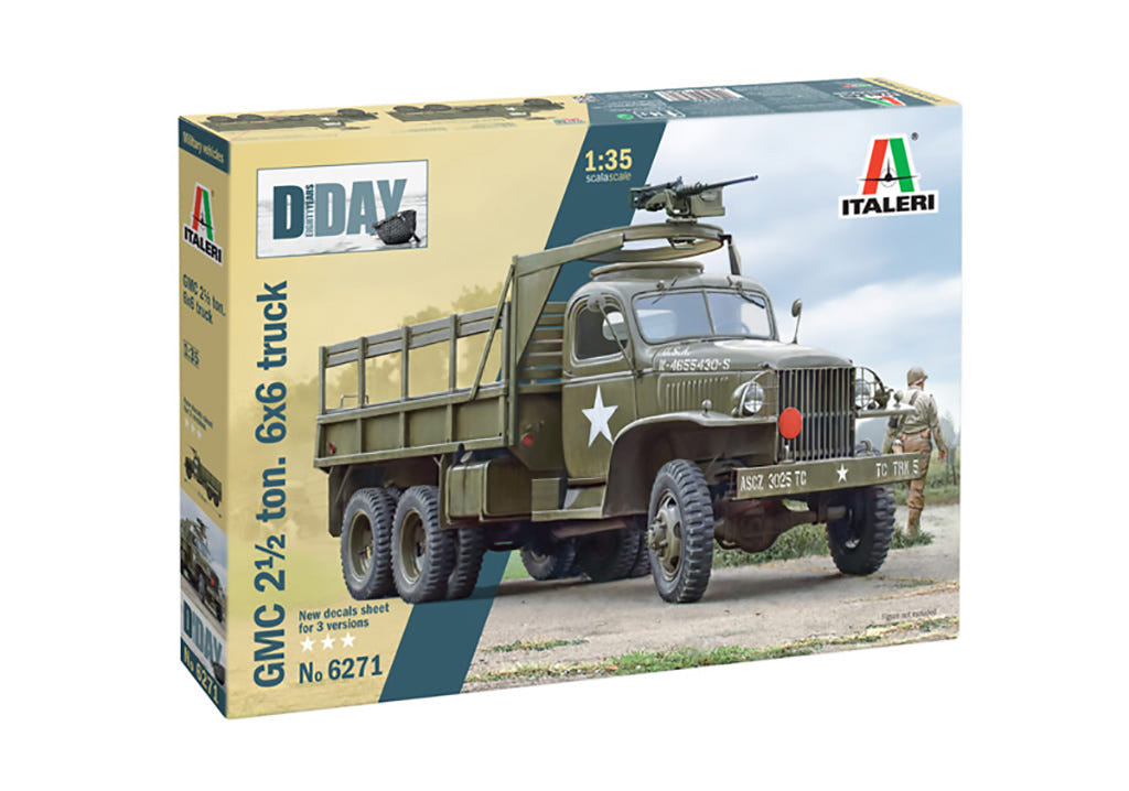 Italeri GMC 2 1:2 Ton 6x6 Truck - 6271