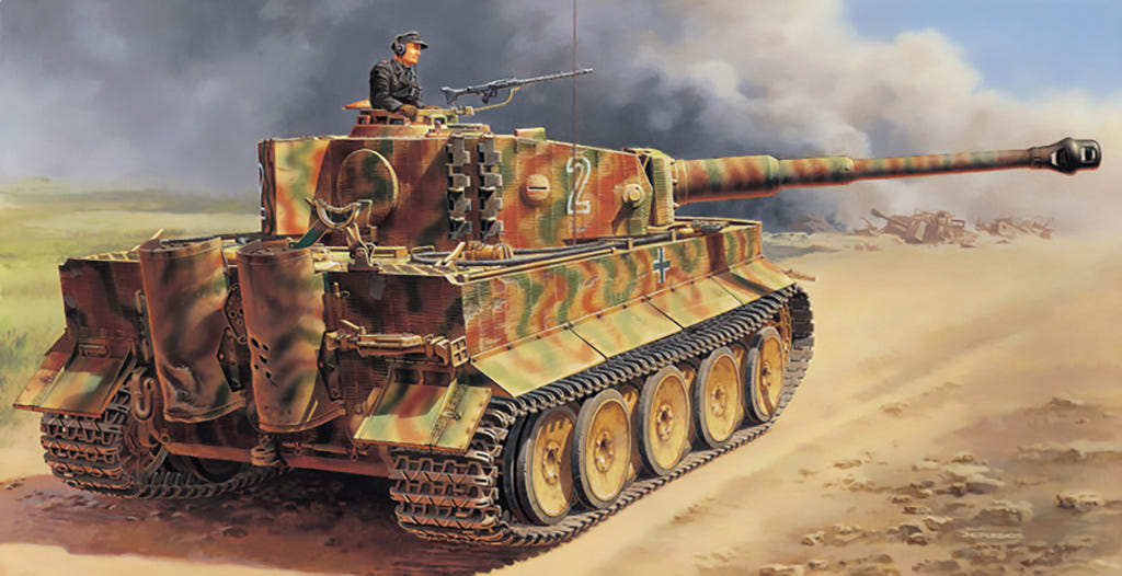 Italeri 1:35 Pz.Kpfw.VI TIGER I Ausf.E mid production - 6507