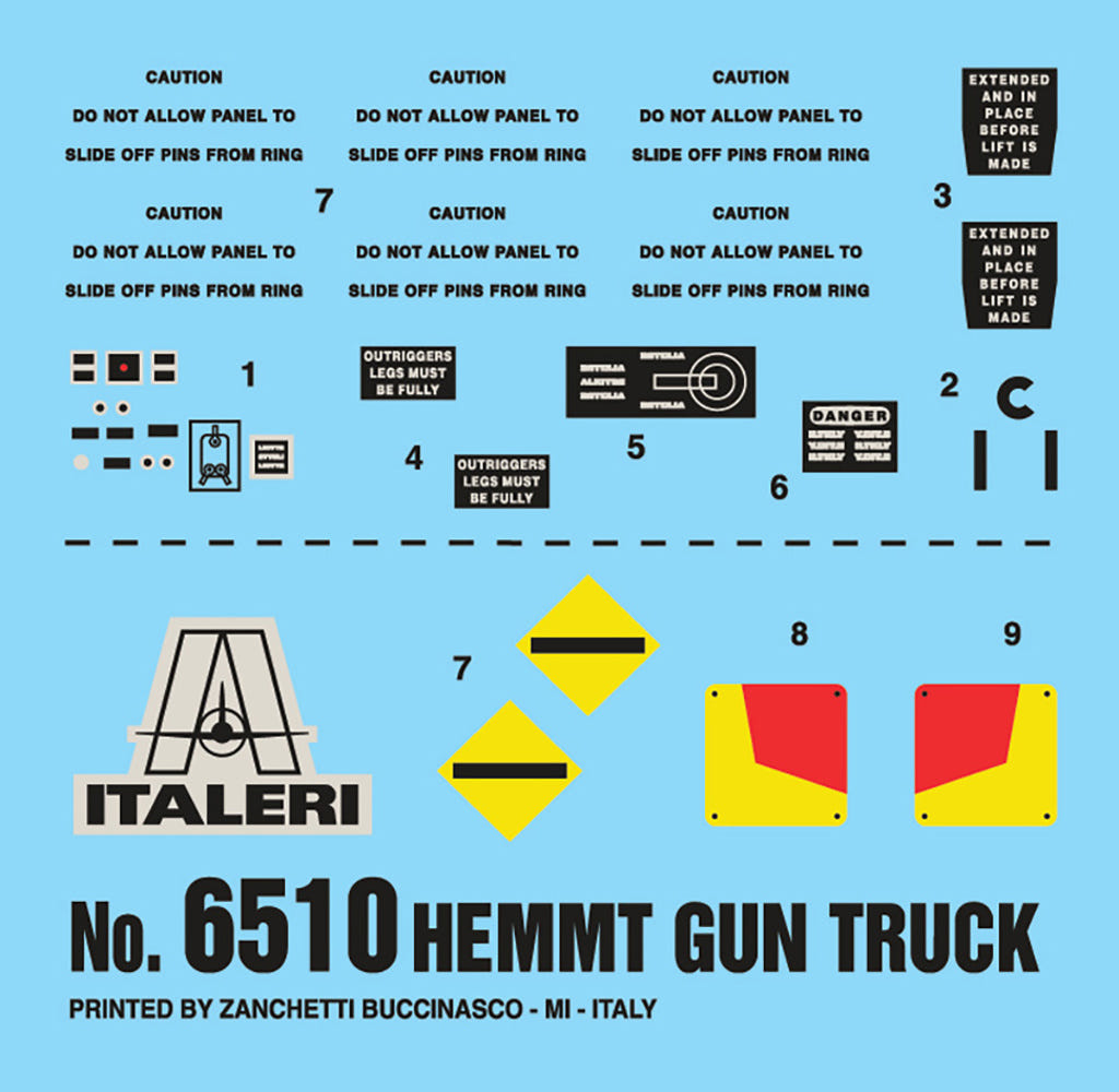 Italeri 1:35 M985 HEMTT Gun Truck - 6510