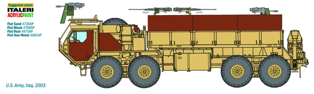 Italeri 1:35 M985 HEMTT Gun Truck - 6510