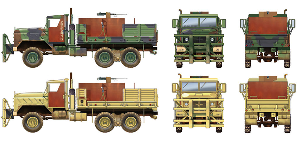 Italeri 1:35 M923 "HILLBILLY" Gun Truck - 6513