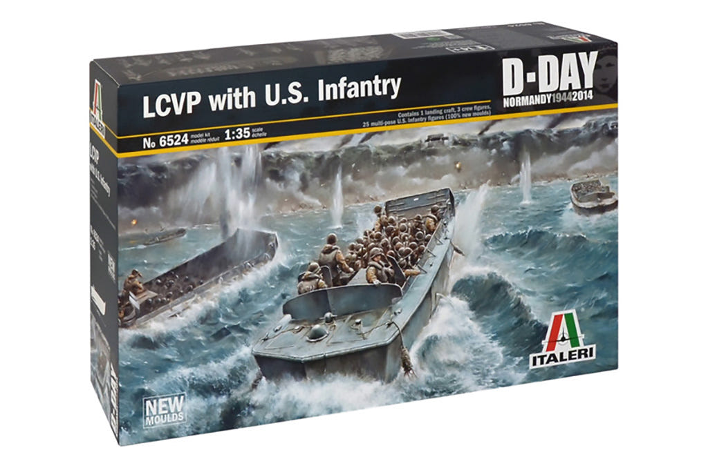 Italeri 1:35 LCVP with US INFANTRY - 6524