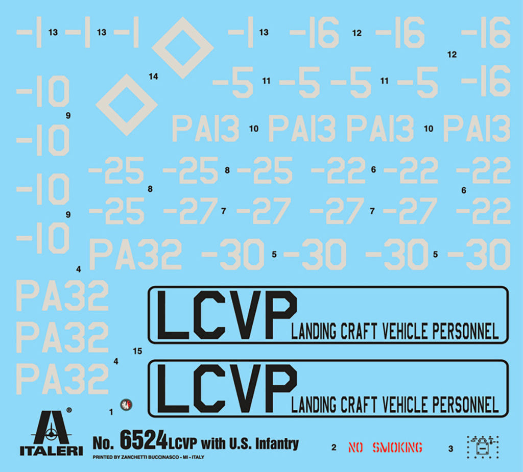 Italeri 1:35 LCVP with US INFANTRY - 6524