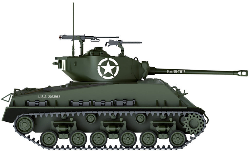 Italeri 1:35 M4A3E8 Sherman - Easy 8 - 6529