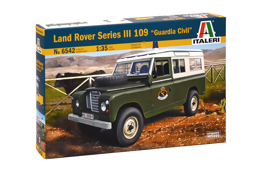 Italeri 1:35 Land Rover Series III 'Guardia Civil' - 6542