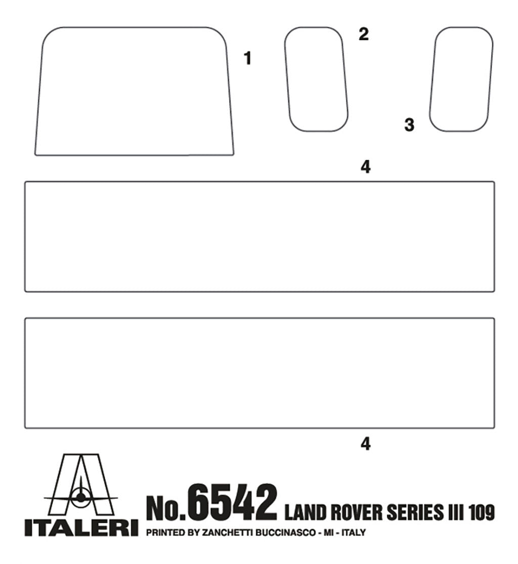 Italeri 1:35 Land Rover Series III 'Guardia Civil' - 6542