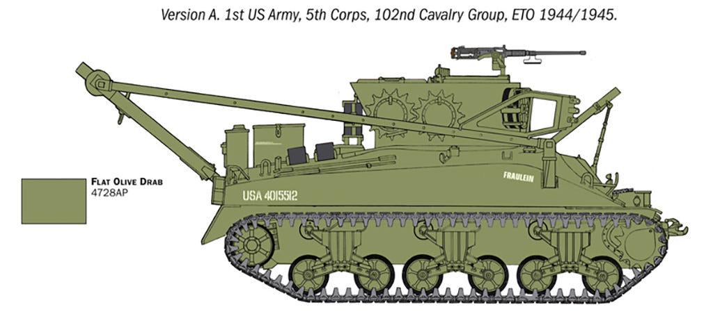 Italeri 1:35 M32 Recovery Vehicle - 6547