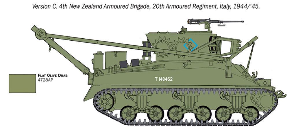 Italeri 1:35 M32 Recovery Vehicle - 6547