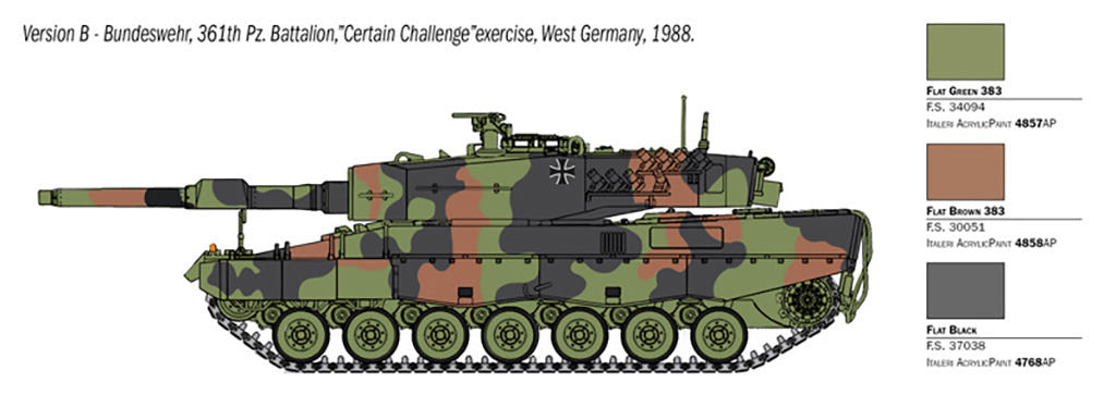 Italeri 1:35 Leopard 2A4 - 6559