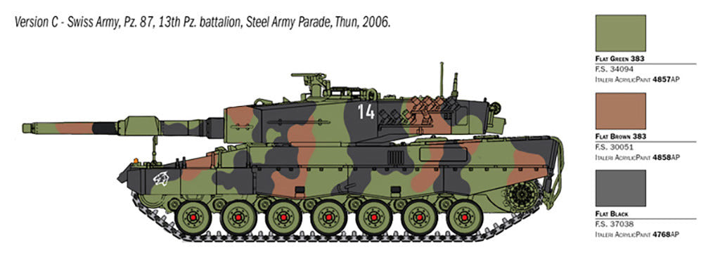 Italeri 1:35 Leopard 2A4 - 6559