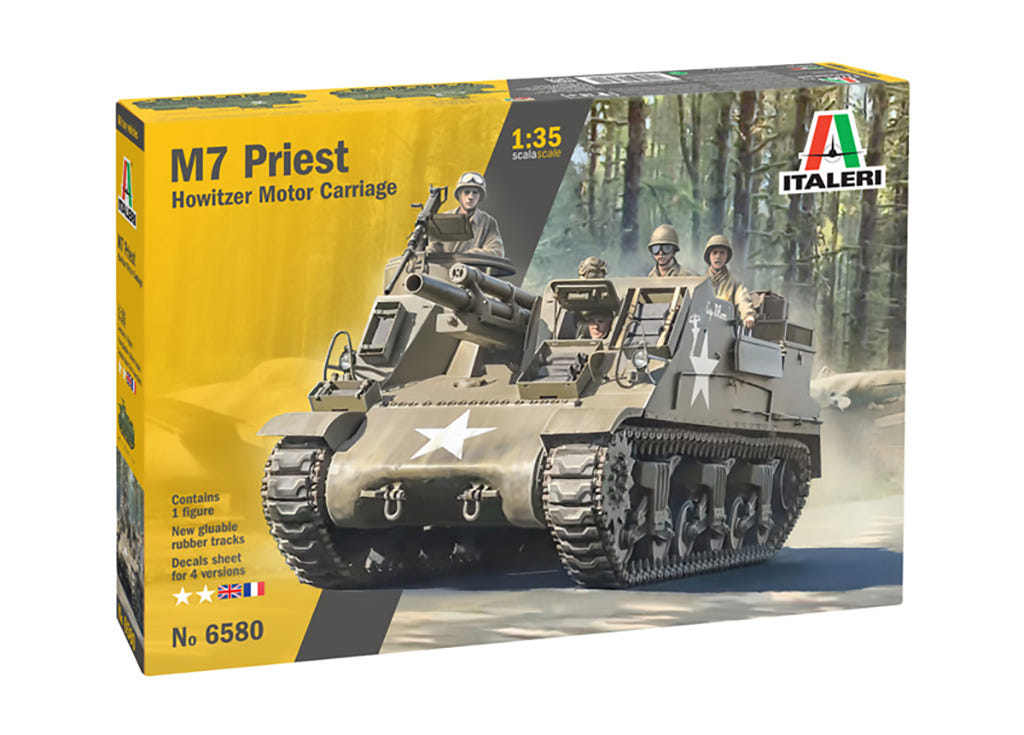 Italeri 1:35 M7 Priest self-propelled howitzer - 6580