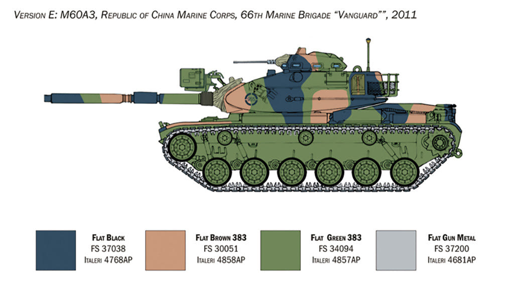 Italeri 1:35 M60A3 - 6582