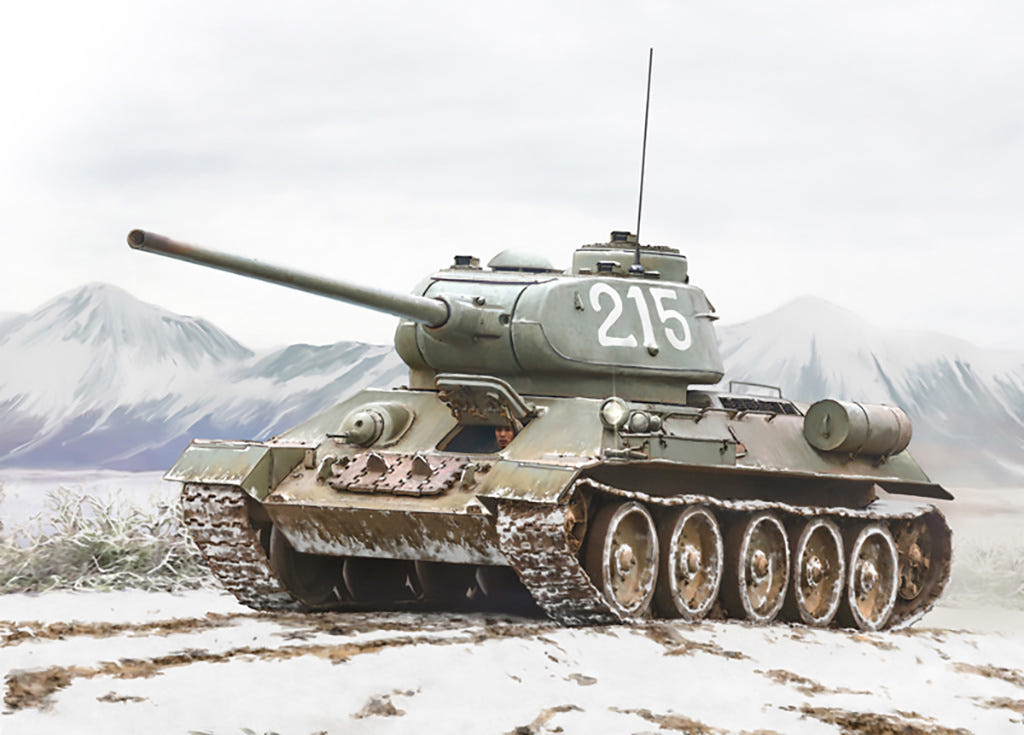 Italeri 1:35 T-34/85 “Korean War” - 6585