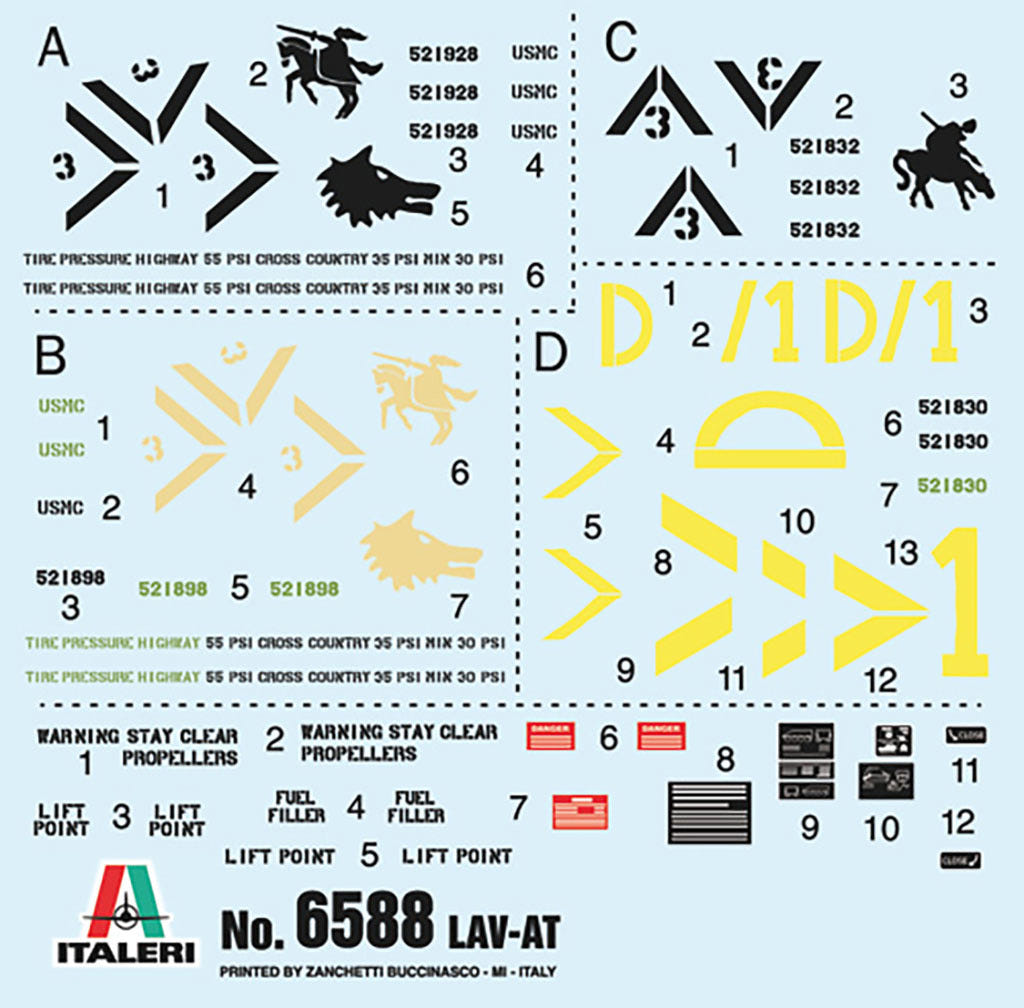 Italeri 1:35 LAV-25 Tua - 6588