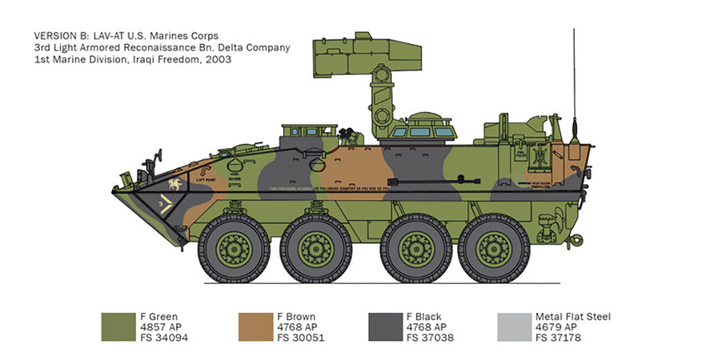 Italeri 1:35 LAV-25 Tua - 6588