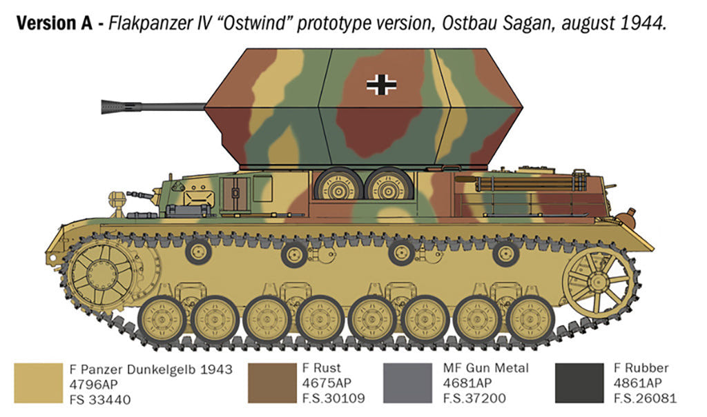 Italeri 1:35 Flakpanzer IV Ostwind - 6594