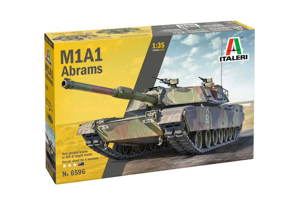 Italeri 1:35 M1A1/A2 Abrams - 6596