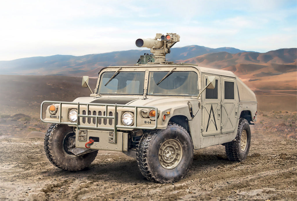 Italeri 1:35 HMMWV M966 TOW Carrier - 6598