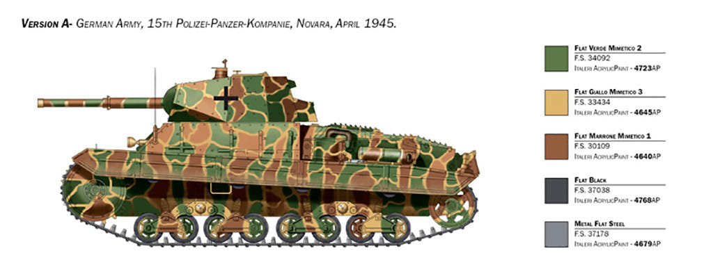 Italeri 1:35 Carro Armato P40 - 6599