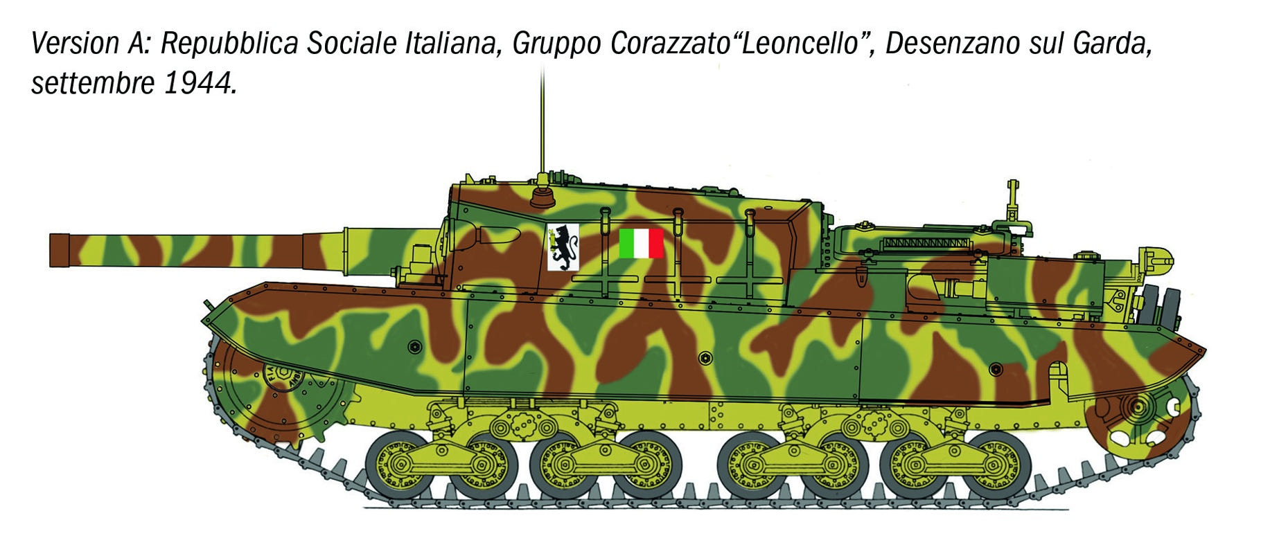 Italeri 1:35 Semovente M43 da 105/25 Bassotto - 6751