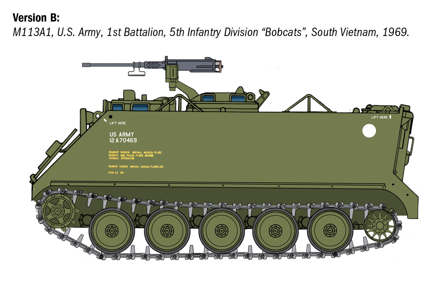 Italeri 1:35 M113A1 - 6753