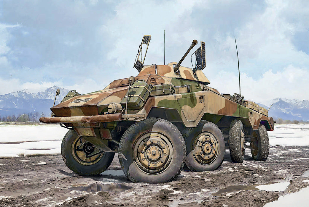 Italeri 1:35 Sd.Kfz. 234/1 Armoured Car - 6757