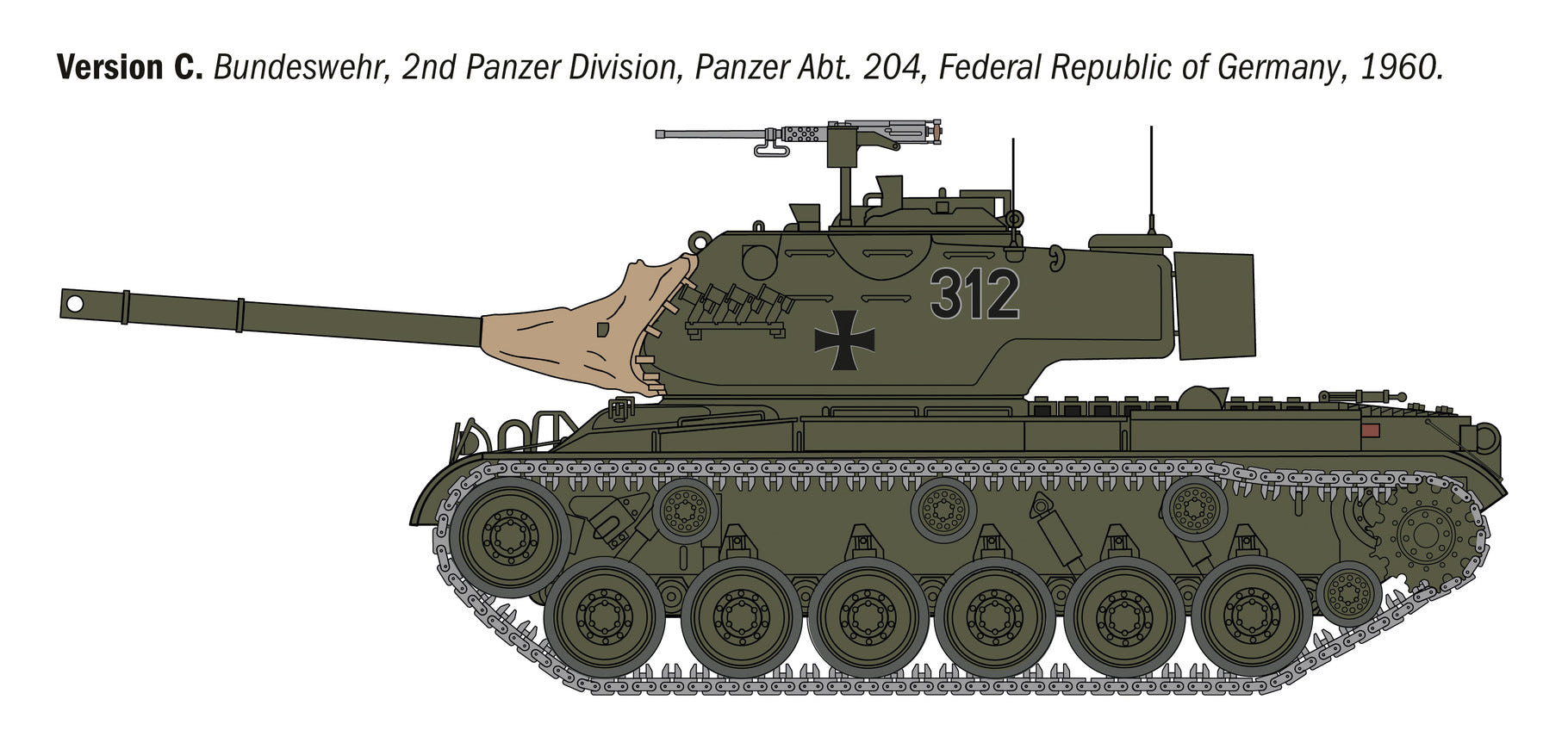 Italeri 1:35 M47 Patton - 6763