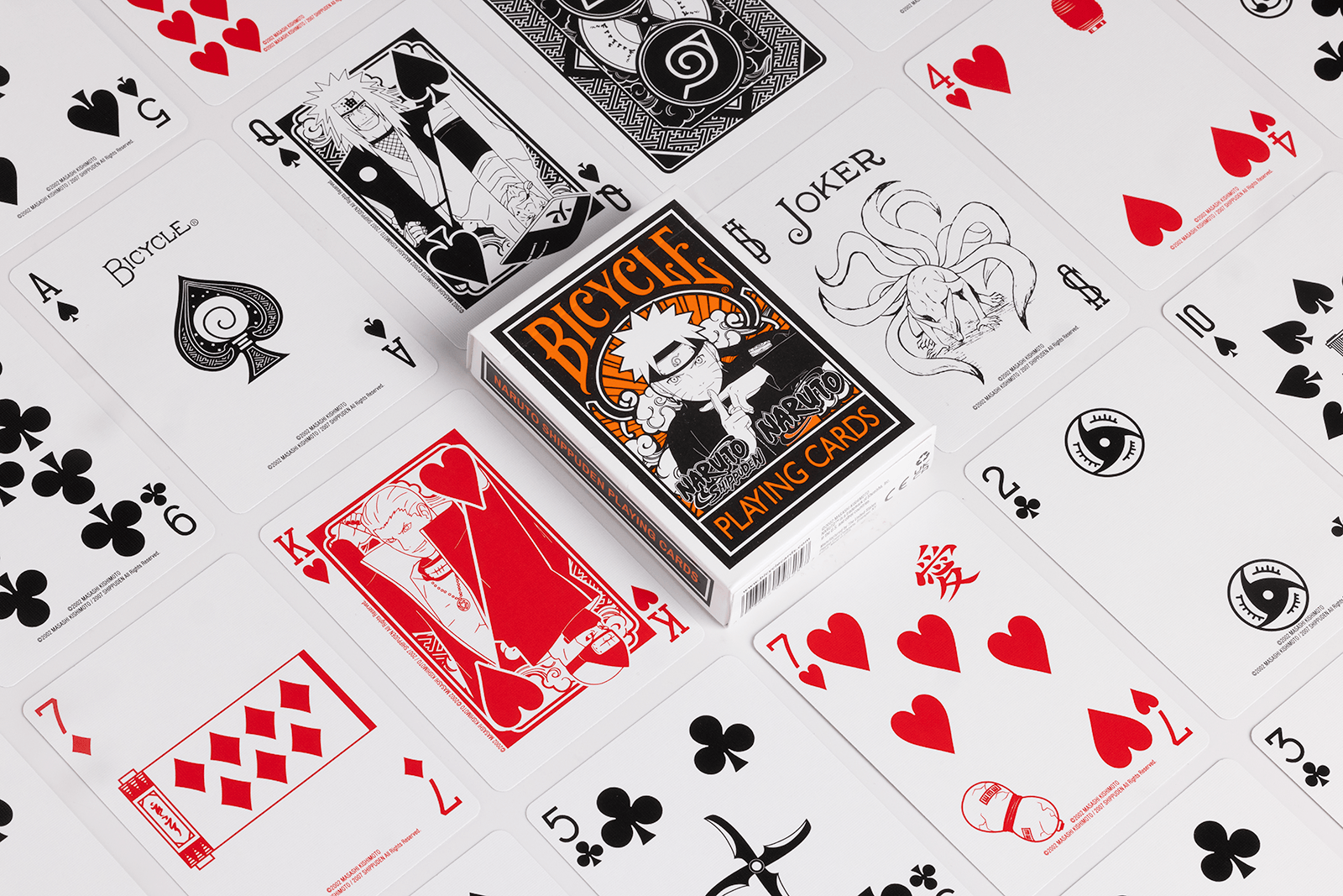 Bicycle Naruto Playing Cards