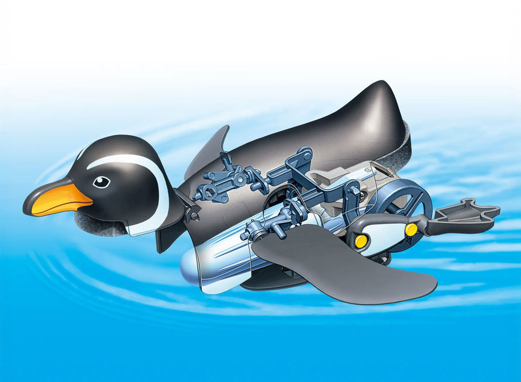 Tamiya Walking & Swimming Penguin - 70271