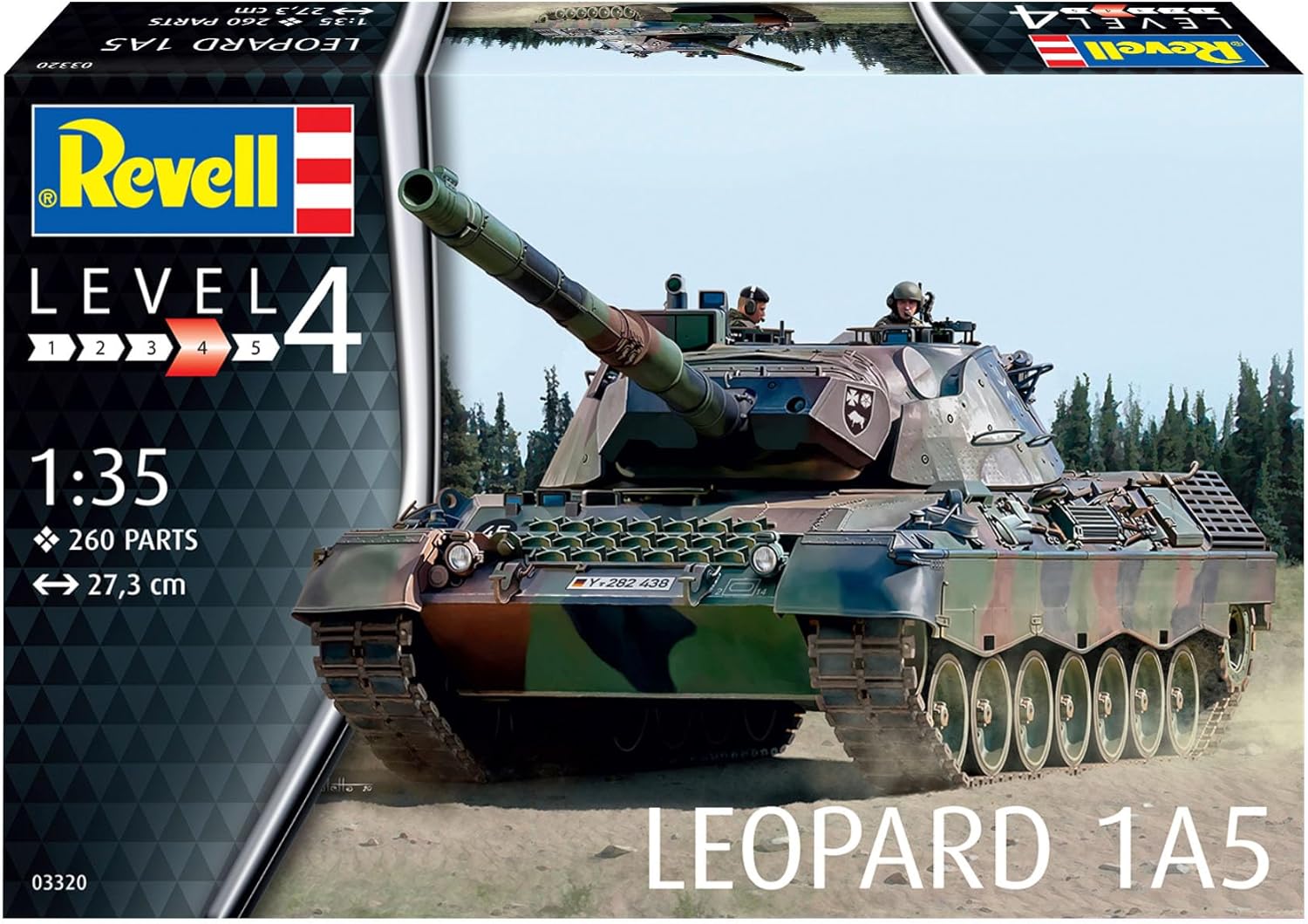 Revell Leopard 1A5 (1:35) - Loaded Dice Barry Vale of Glamorgan CF64 3HD