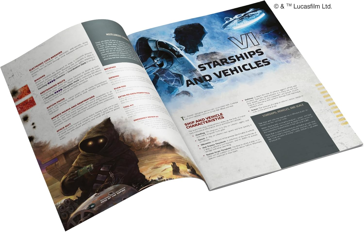 Star Wars Edge of the Empire RPG: Beginner Game - Loaded Dice