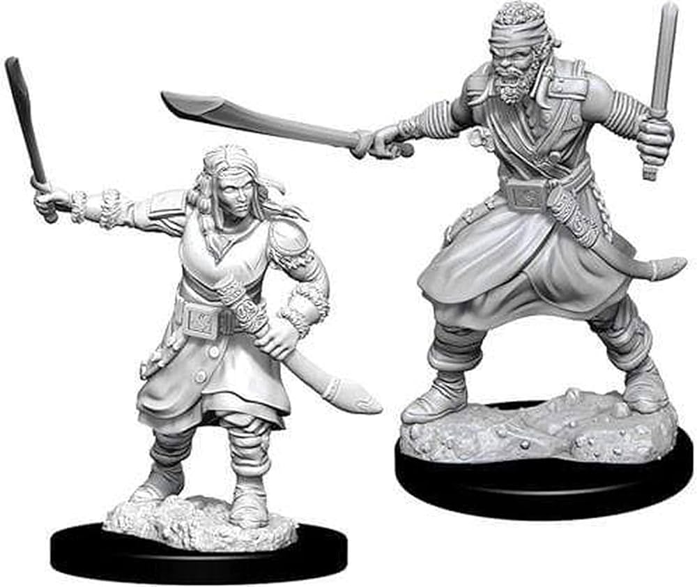D&D Nolzur's Marvelous Miniatures: Bandits - Wave 8 - Loaded Dice