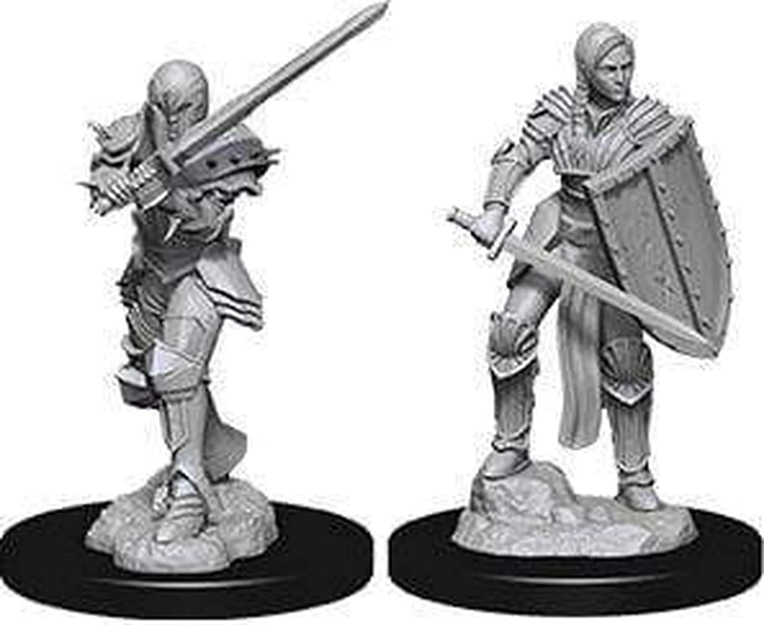 Female Human Fighter: D&D Nolzur's Marvelous Unpainted Miniatures (W9) - Loaded Dice Barry Vale of Glamorgan CF64 3HD